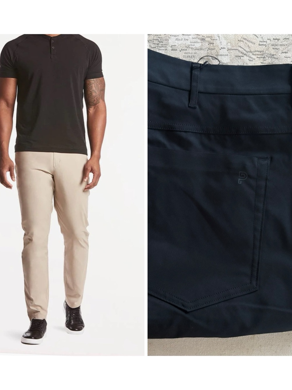 Public Rec 40X34 Black 5 Pocket Dealmaker Pants